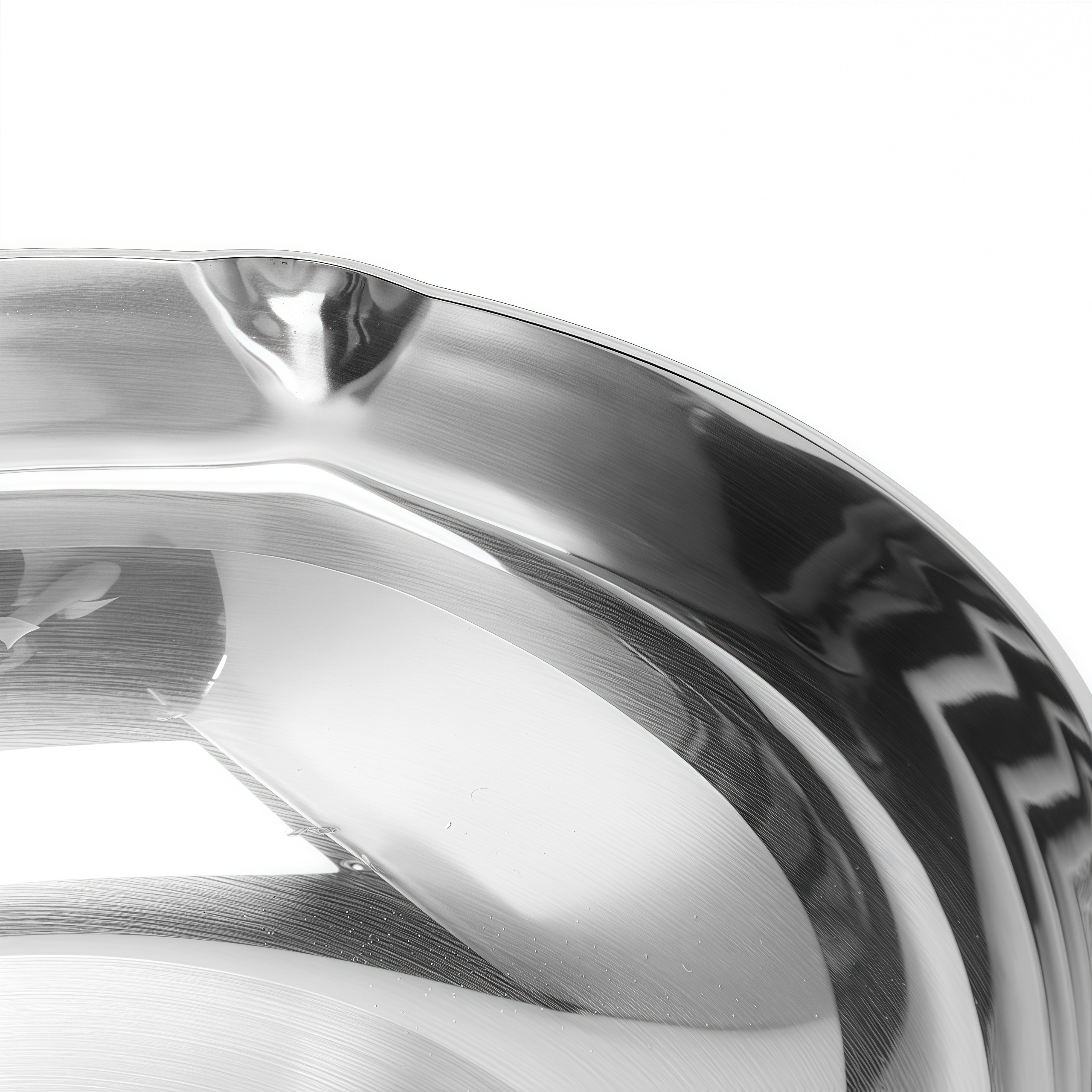 Hybrid TriPly Stainless Steel Nonstick Wok With Handle No Coating Nonstick Cookware Support ODM/OEM Non Toxic NO PFAS PFAS