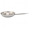Factory Customized Food Grade Triply Cooking Pan Steel Stainless Non-coating Frying Pan for Skillet Omlet with Hollow Handle