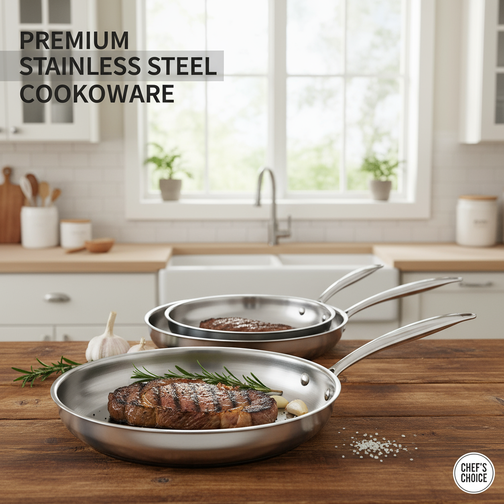 Factory Customized Food Grade Home Cooking Pan Steel Stainless Non-coating Frying Pans Sets Full Size for Restaurant Skillet Omlet Frying Pan