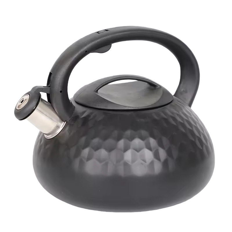 Stainless Steel Whistling Kettle 3.0L Water Tea Pot Kitchen Home Hotel Painting Whistle Kettle