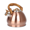  Movable Handle Stainless Steel 3.0L Stovetop Water Whistling Tea Kettle