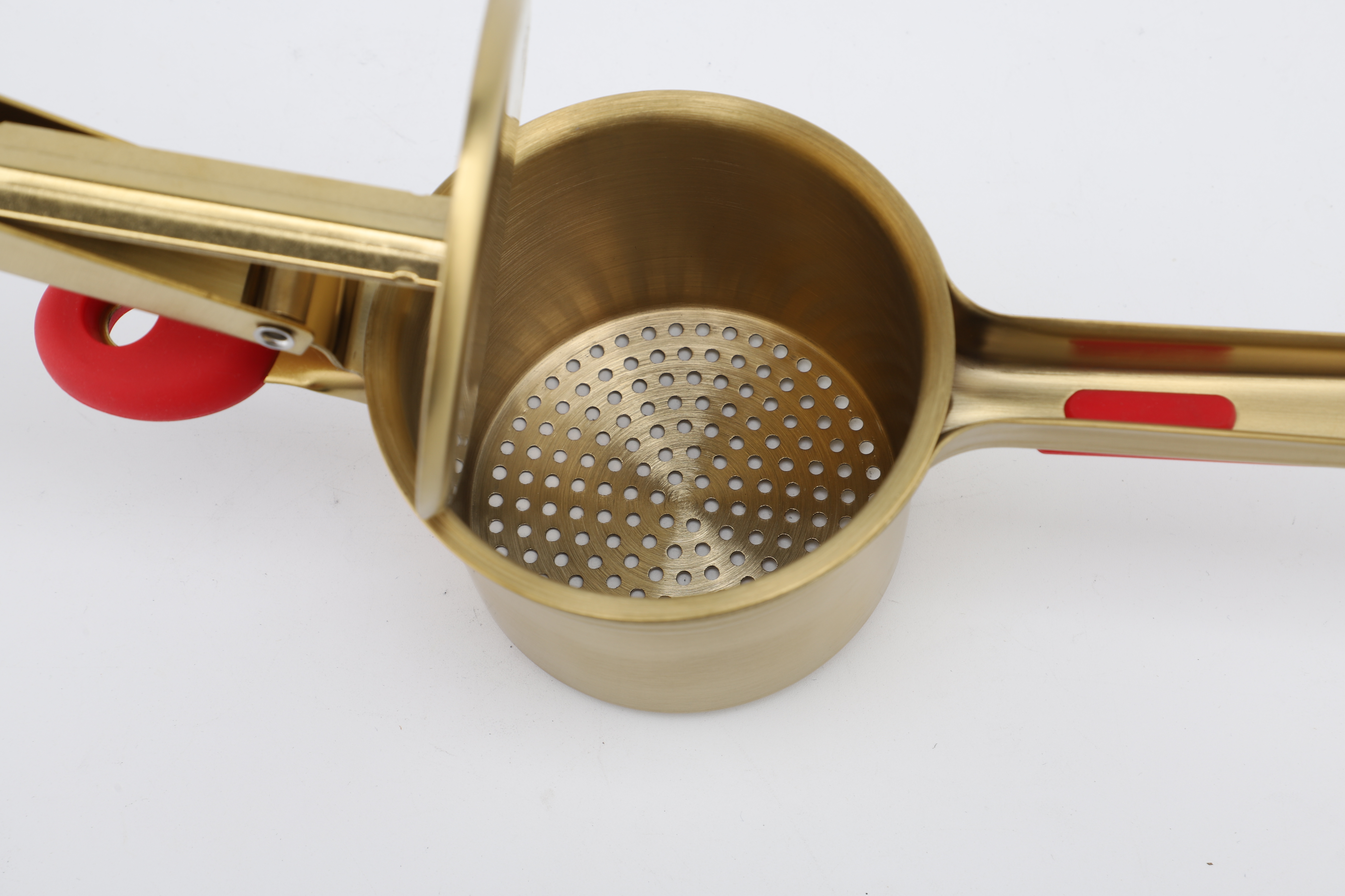 Fruit & Vegetable Tools Super Long French Fries Metal Hand Potato Press Manual 3 in 1 Stainless Steel Potato Ricer Masher