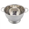 New 18/8 Stainless Steel Kitchen Strainer Colanders with Handle Kitchen Food Strainer Basket for Washing Vegetable Fruit Vegetable