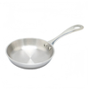 High Quality Mini sauce pot Stainless Steel Factory Sales Metal Triply Stainless Steel Fry Pans Cookware Non Stick Frypan Home