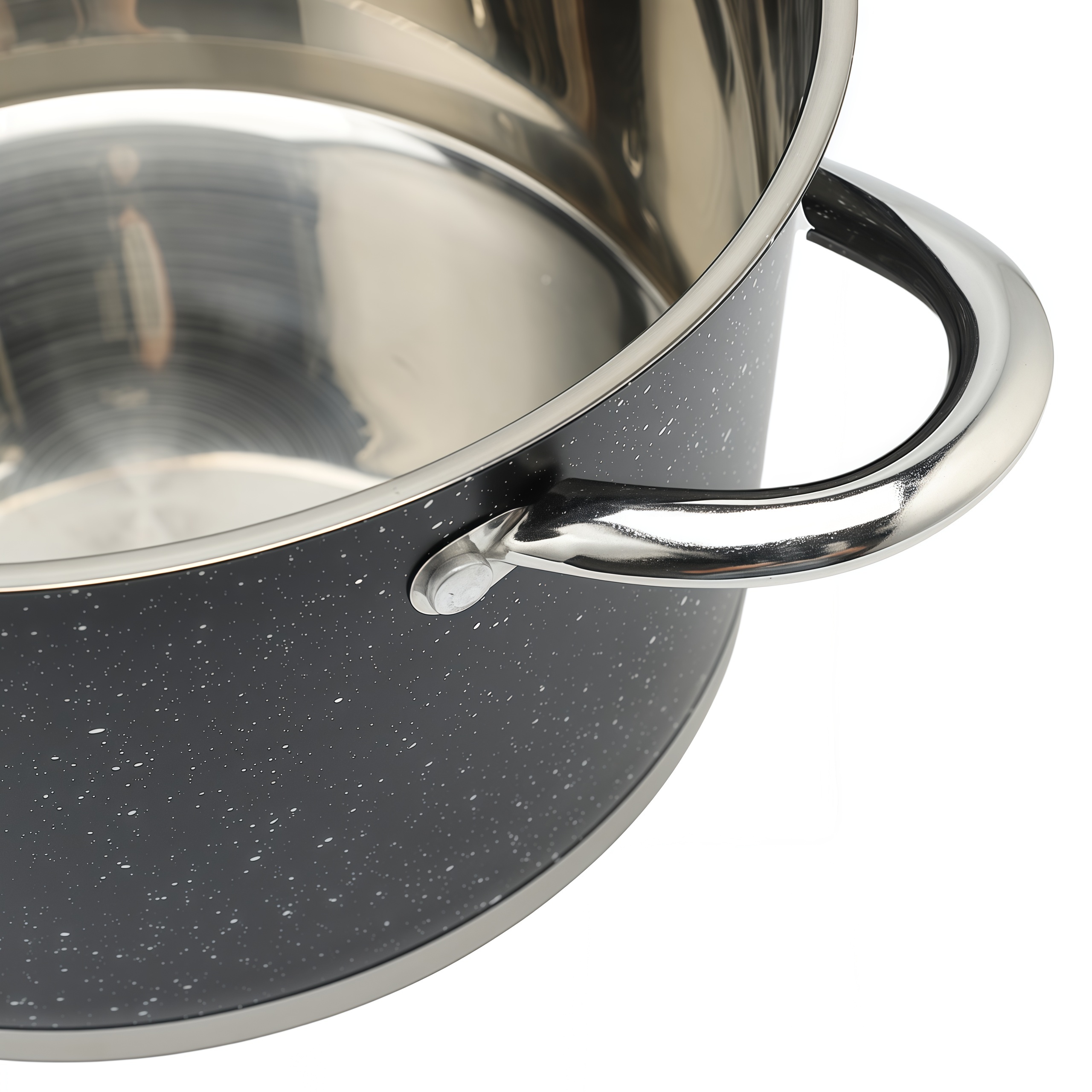 Wholesale Delicate Appearance Multi Function Thickening Base Cookware Stainless Steel Casserole Set Soup & Stock Pots With Lids