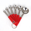 High Quality Stainless Steel Measuring Cups and Spoons Set of 12 with Silicone Handle