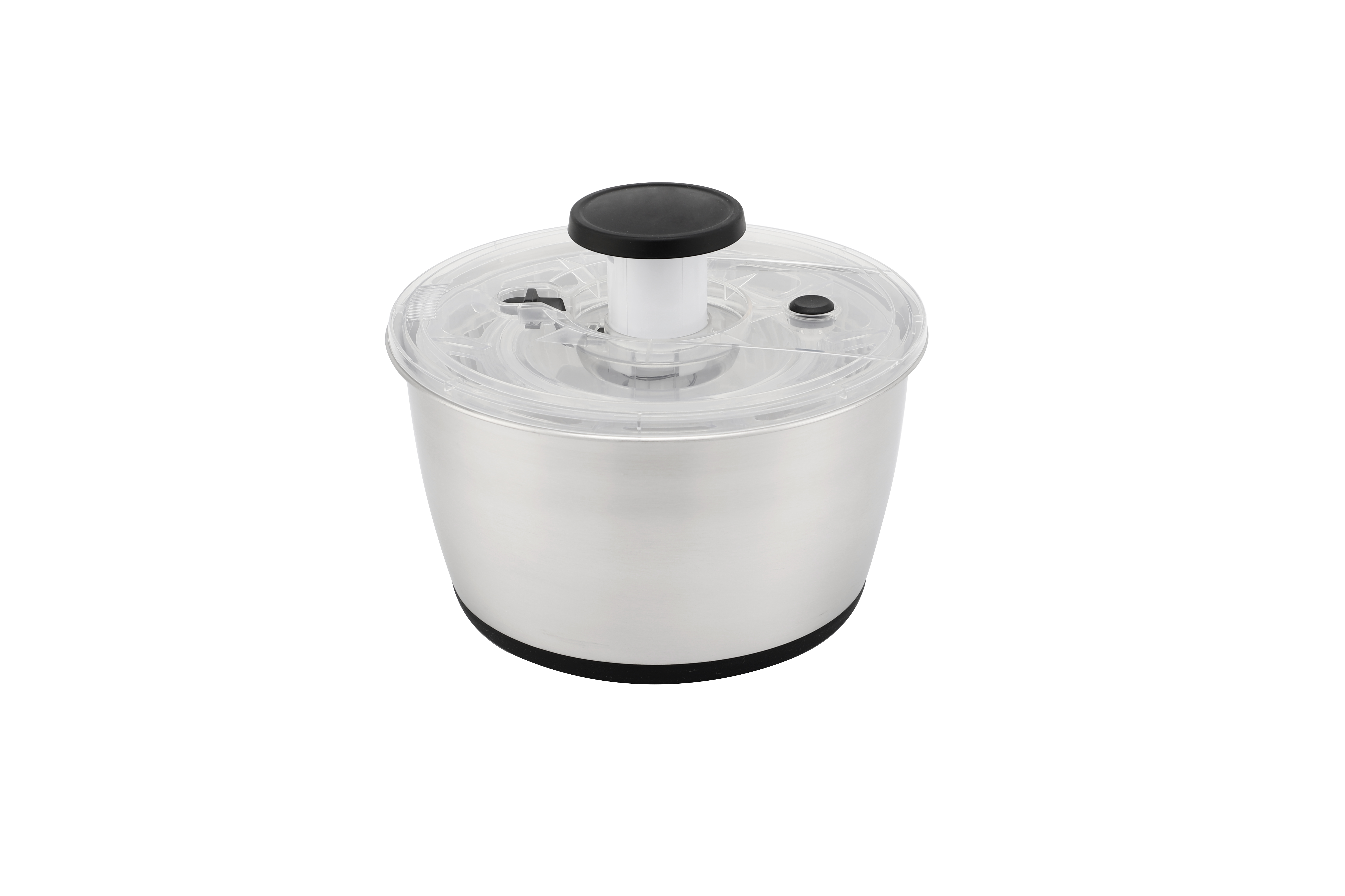 5L Home Use Vegetable Dryer Salad Spinner Stainless Steel Vegetable Salad Spinner