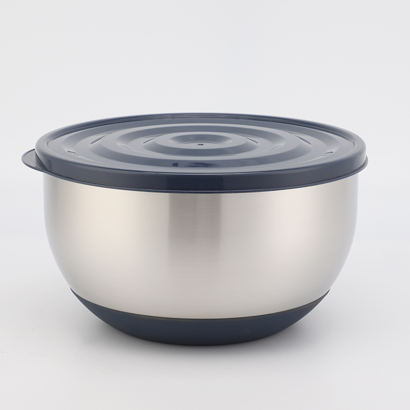 Multifunction Large 5L Manual Fruits Vegetables Stainless Steel Salad Spinner With Mixingng Bowl