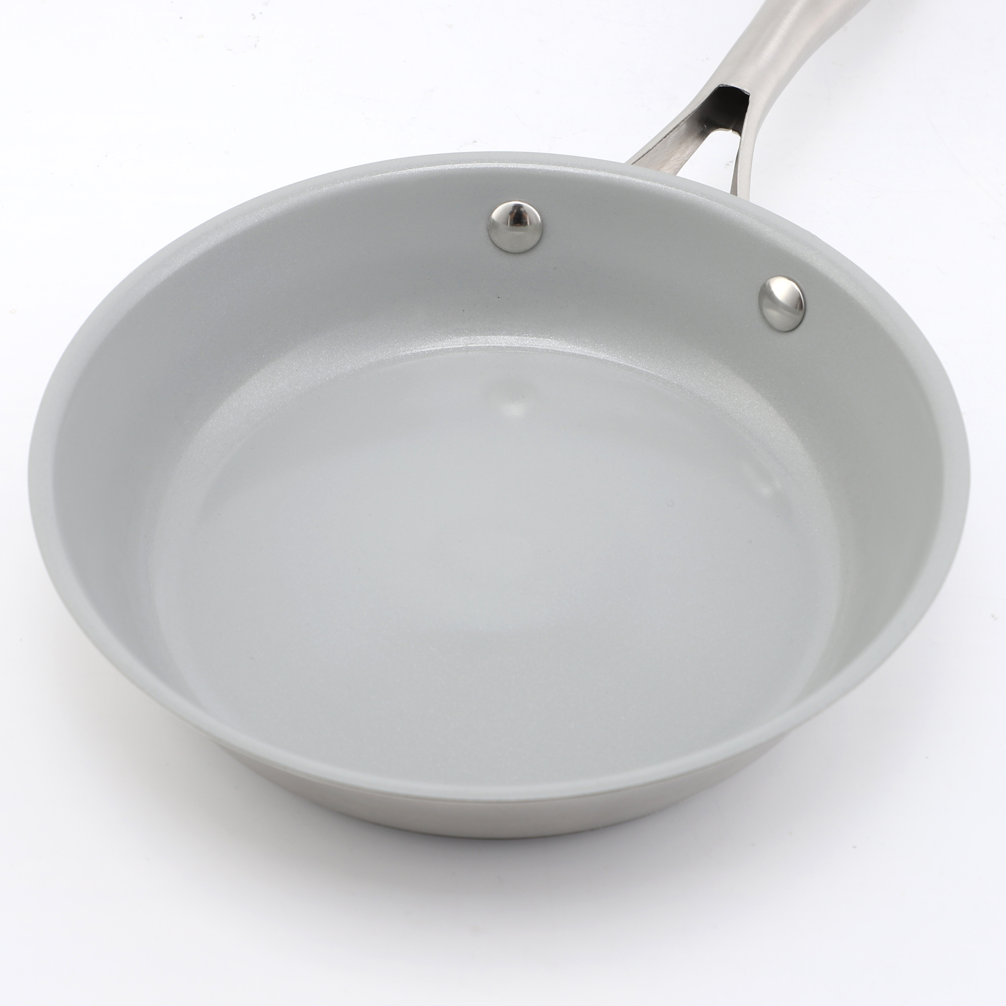 Hot Sale Wholesale 3 Layer Base Stainless Steel Pan 20/24/26/28cm 8inch/10inch/12inch Ceramics Nonstick Cookware Frying Pan