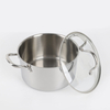 10 Piece High Quality Wholesale 18/10 Triply Stainless Steel 3 Layer Pots And Pans Steamer Set Cookware Set Saucepan Frying Pan