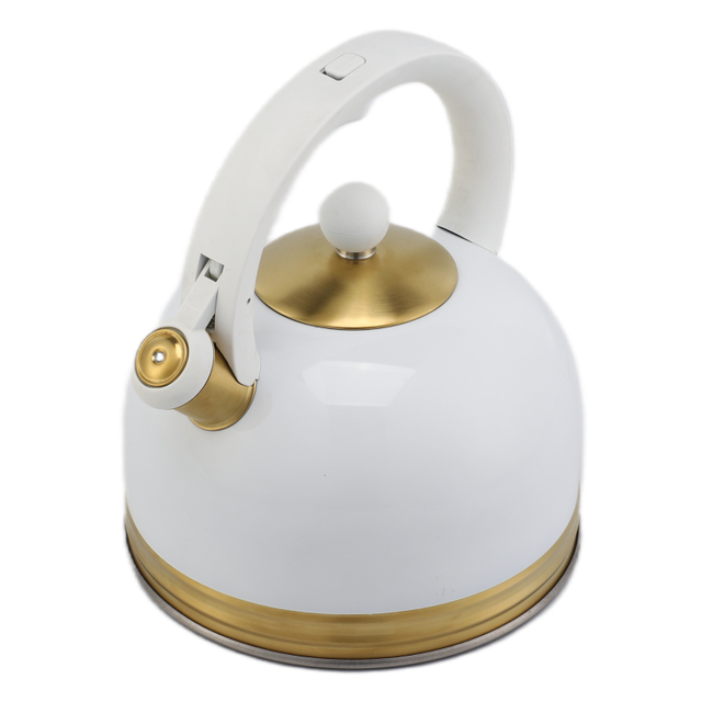 Factory Wholesale 3 L Whistling Kettle Tea Pot Customized Color Stainless Steel Hot Water Teapot for ALL Stovetop
