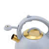 Factory Wholesale 2.7L Whistling Tea Kettle Tea Pot Customized Color Stainless Steel Hot Water for ALL Stovetop