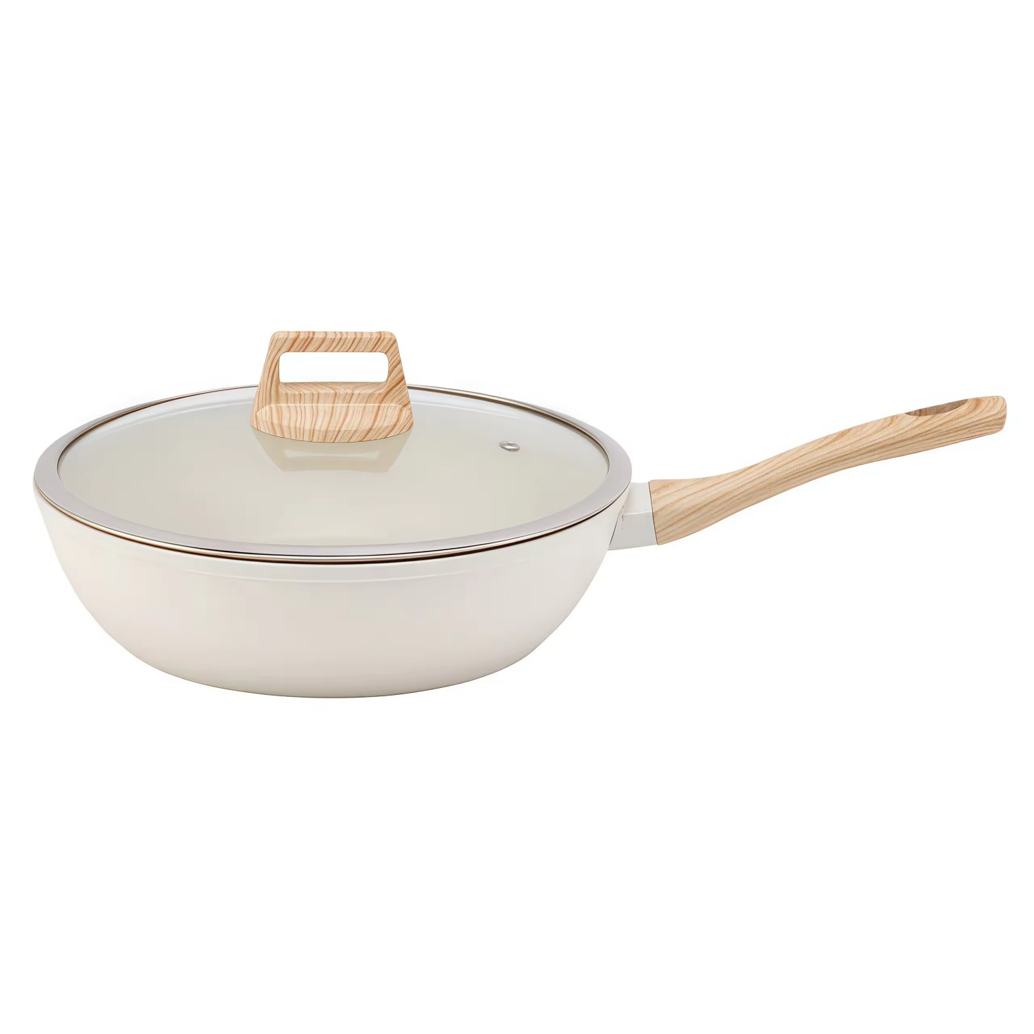 9 PCS Customizable Ceramic Non Stick Pans and Pots Set Induction Cast Aluminum Ceramic Cookware Set Pots and Pans Set