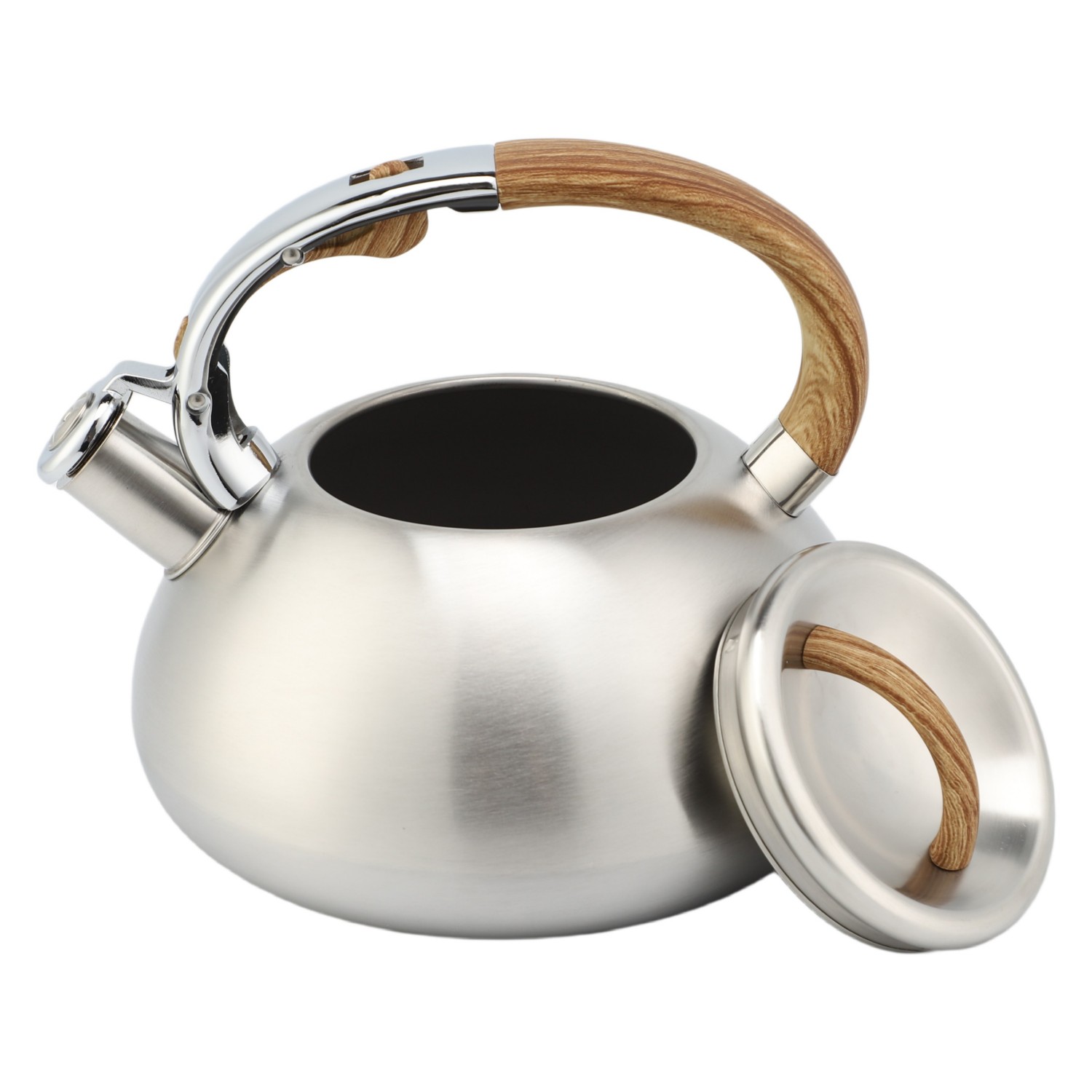 Factory Wholesale 3.0L Whistling Tea Kettle Tea Pot Customized Color Stainless Steel Hot Water for ALL Stovetop
