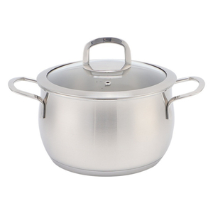 Wholesale Custom 6 Piece Apple Shape Stainless Steel Impact Bonded Bottom Pots And Pans Non-Toxic Kitchen Cookware Set