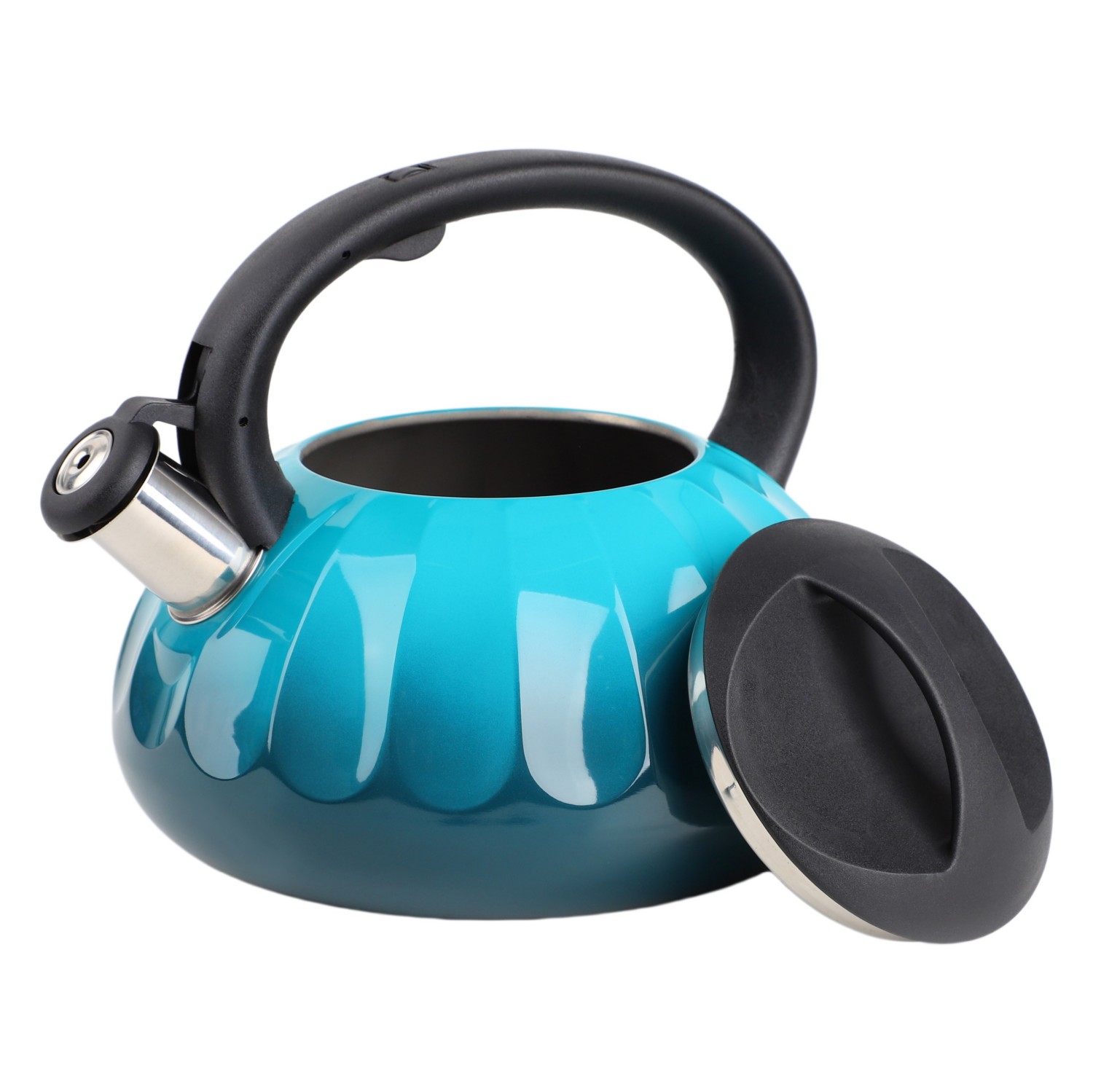 Factory Wholesale 3.0L Whistling Tea Kettle Tea Pot Customized Color Stainless Steel Hot Water for ALL Stovetop