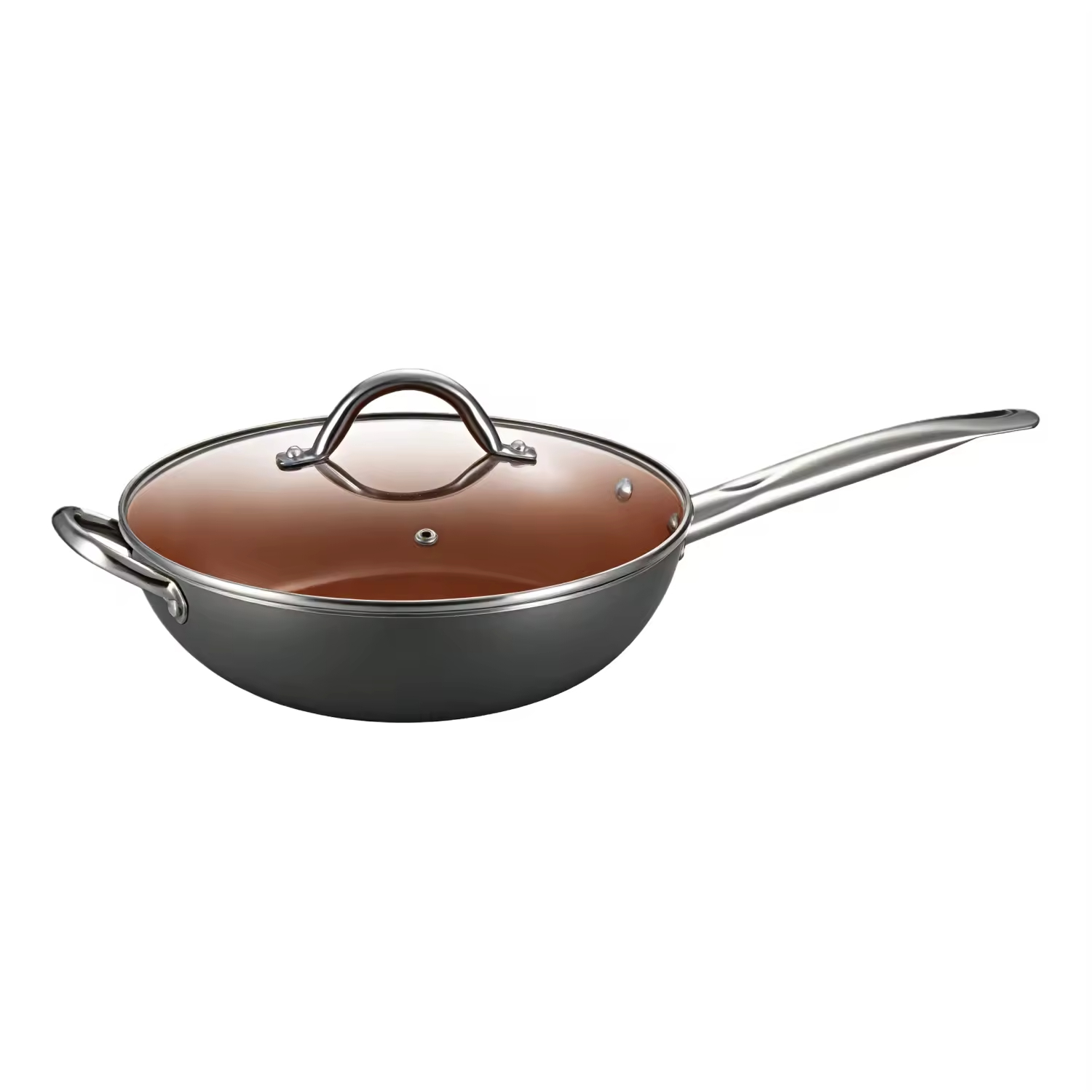 Factory Nonstick Aluminum Ceramic Frying Pan Egg Pan Omelet Pans Chef's Pan PFOA Free Induction Compatible