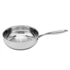 Tri-ply Hybrid Pan & Wok with Double Ears PFAS PFOA Free Honeycomb Stainless Steel Non-stick Wok Pan Cookware 