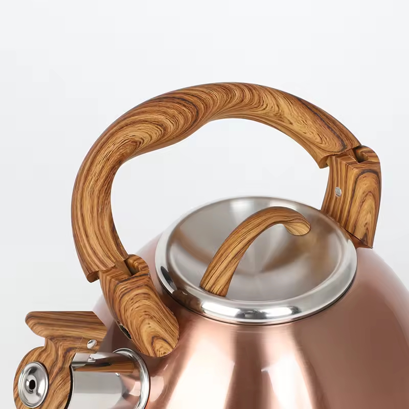  Movable Handle Stainless Steel 3.0L Stovetop Water Whistling Tea Kettle