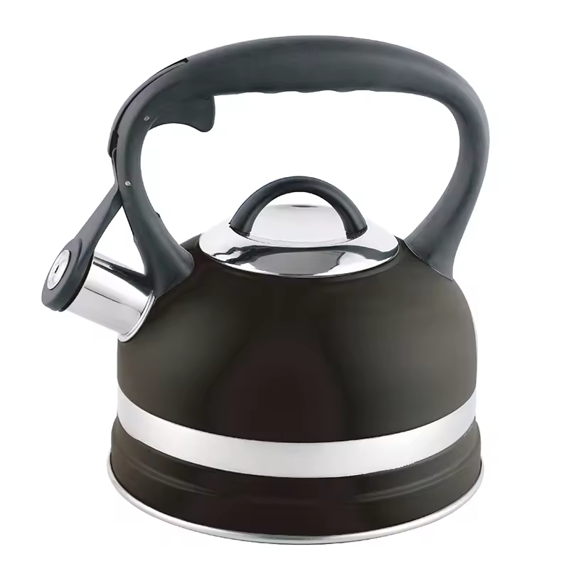 2.3L Stainless Steel Whistle Water Tea Pot Kitchen Home Stovetop up Whistling Kettle