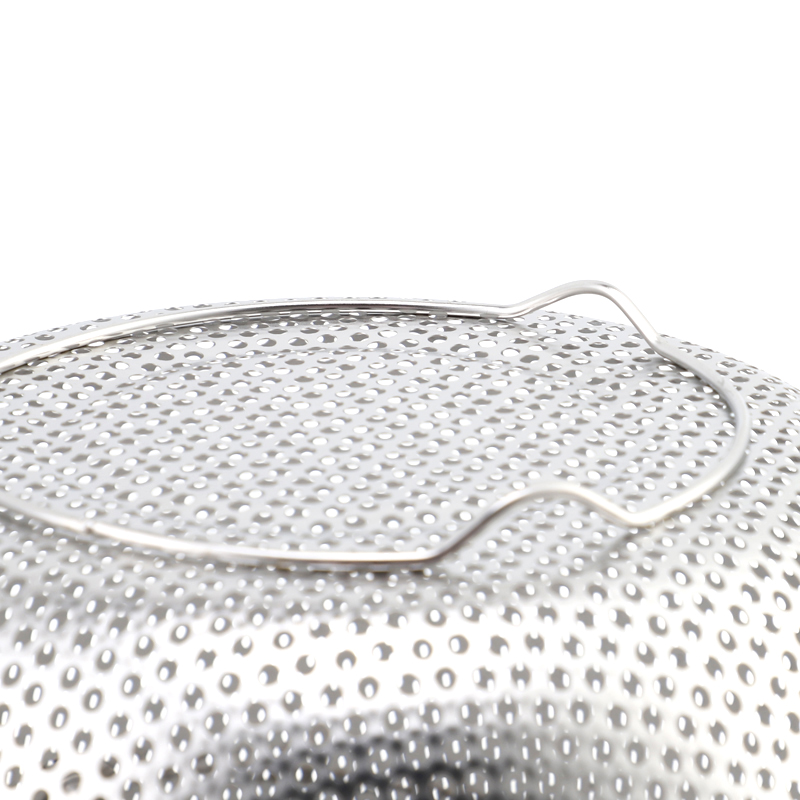 Fruit Vegetable Kitchen Strainer Colanders Set Stainless Steel Drain Wash Storage Drain Basket Stainless Steel Mesh Strainer