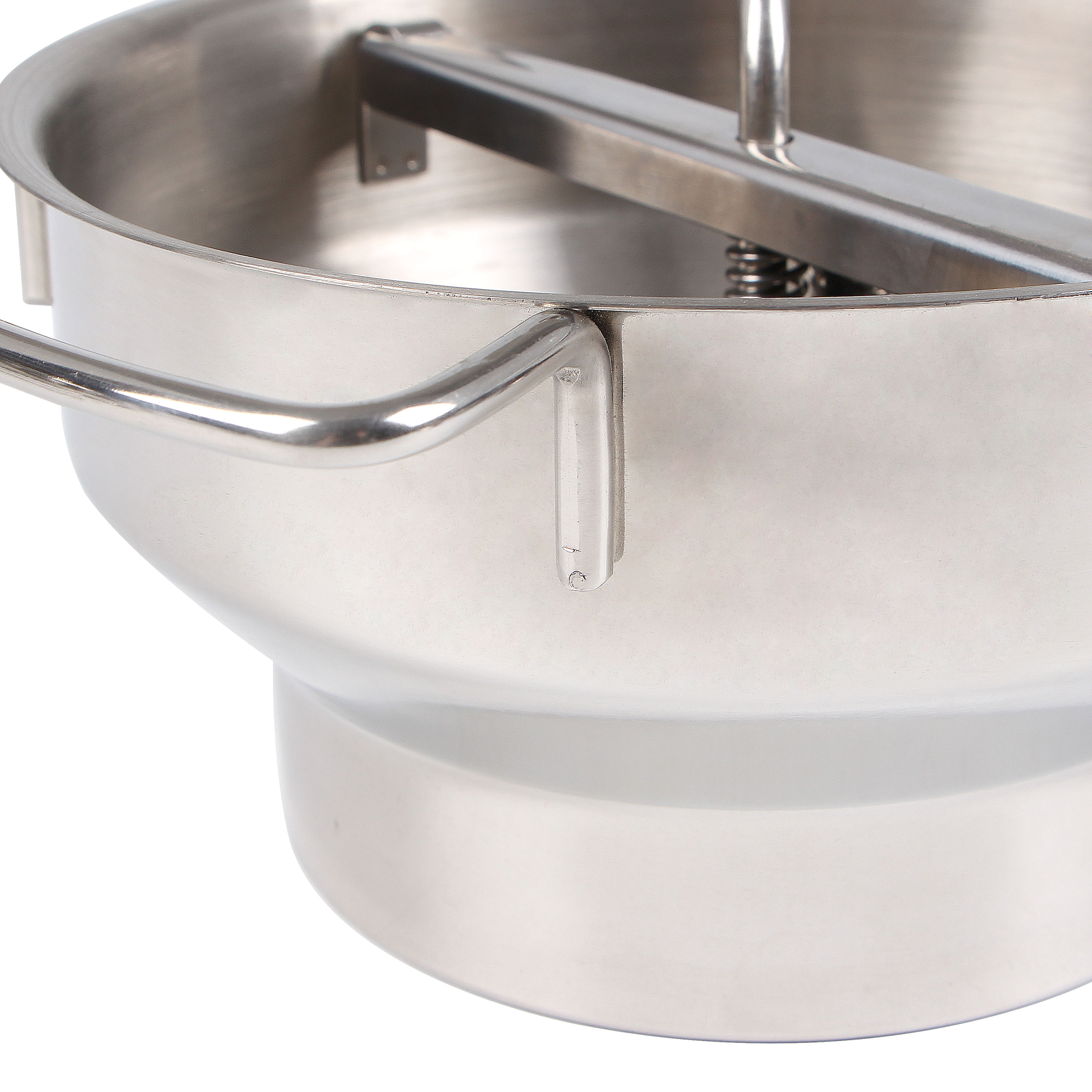 Rotary Stainless Steel Food Mill Strainer Potato Masher Grinder Vegetable Mill Stainless Steel Handle with 3 Milling Discs