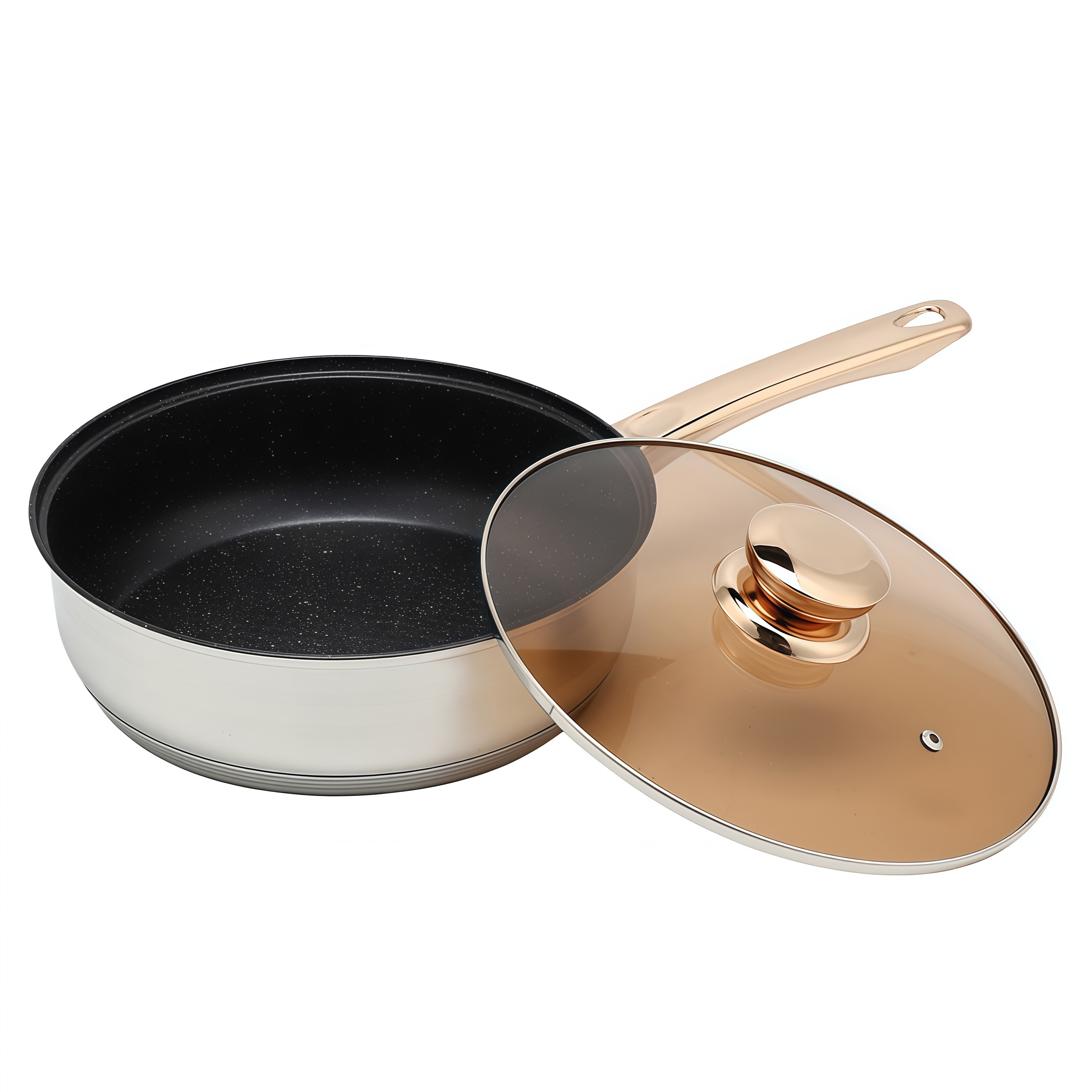 Wholesale Delicate Appearance Multi Function Thickening Base Cookware Stainless Steel Casserole Set Soup & Stock Pots With Lids
