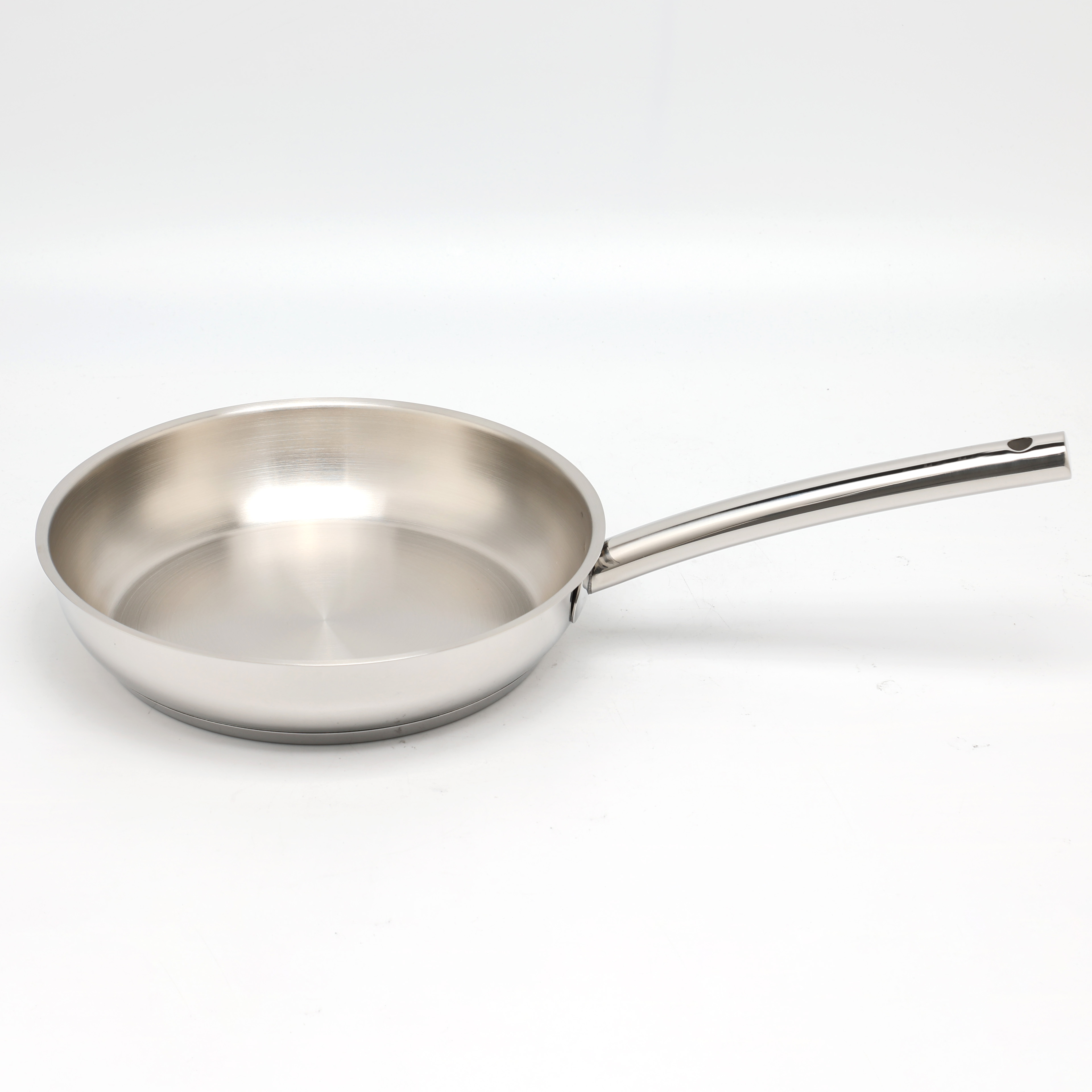 Wholesale 12 Piece 304 Stainless Steel Mirror Polish Pots and Pans Non-Toxic Kitchen Cookware Set with Stainless Steel Lid