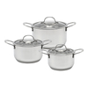 Wholesale Delicate Appearance Multi Function 5 Layer Base Cookware Stainless Steel Casserole Set Soup & Stock Pots With Lids