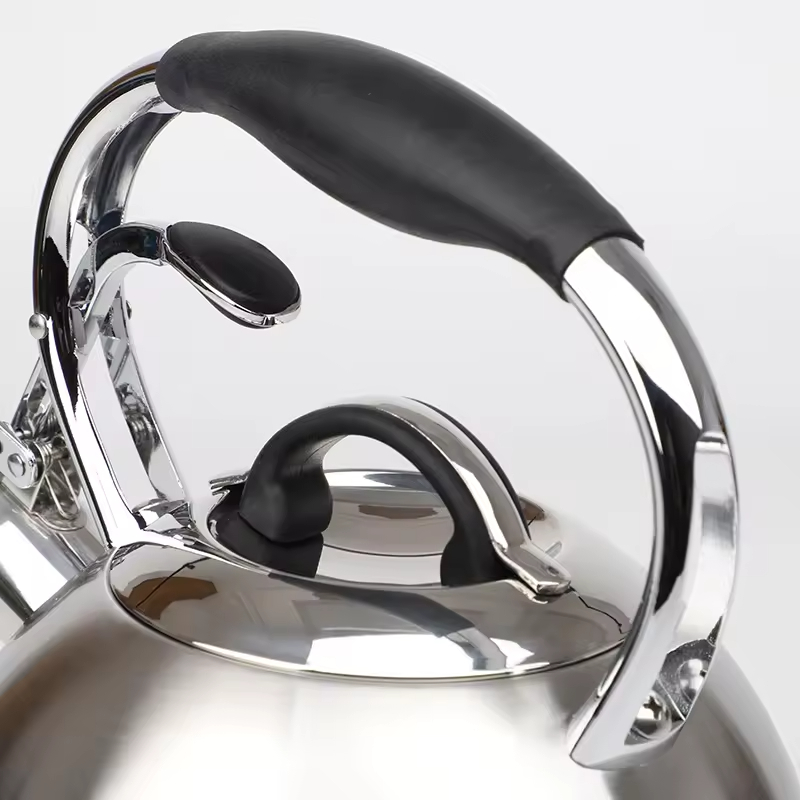 High Quality 3L Stovetop Tea Pot Stainless Steel Whistling Tea Kettle