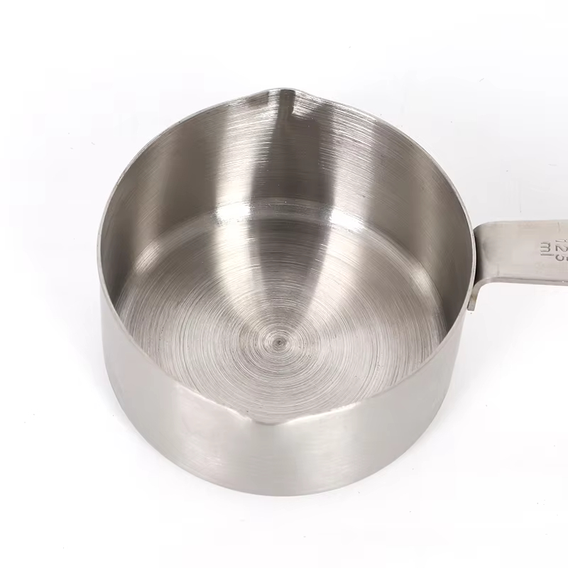 High Quality Stainless Steel Measuring Cups and Spoons Set of 12 with Silicone Handle