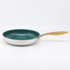 Hot Sale Wholesale 3 Layer Base Stainless Steel Pan 20/24/26/28cm 8inch/10inch/12inch Ceramics Nonstick Cookware Frying Pan