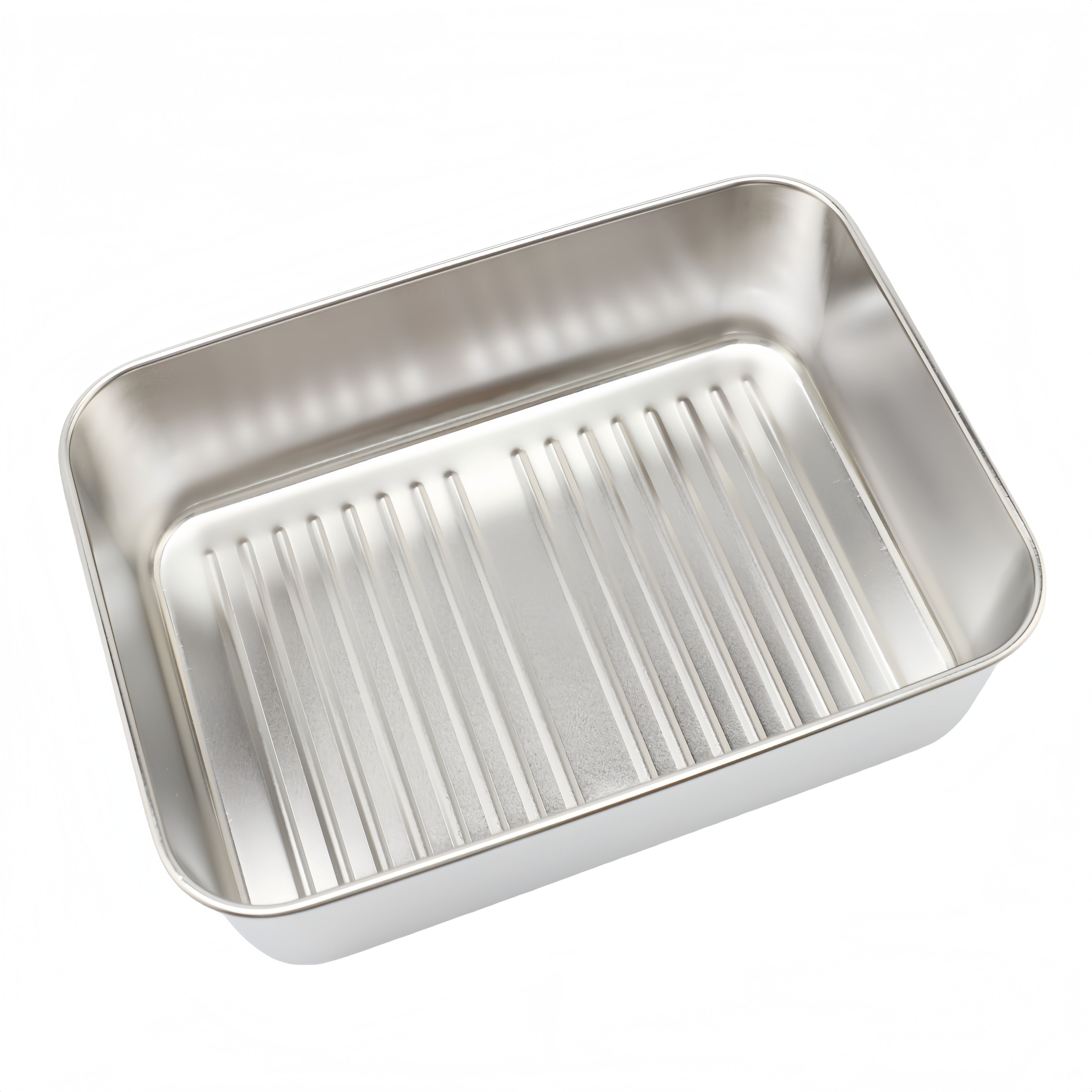 New Design 304 Stainless Steel Fresh-keeping Lunch Box Glass Cover Leak-proof Heating Food Grade Microwave Sealed Box