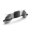 Custom hot selling Magnetic Measuring Spoons Set/Double End Design for Dry And Liquid/kitchen accessories gadget metal set of 8