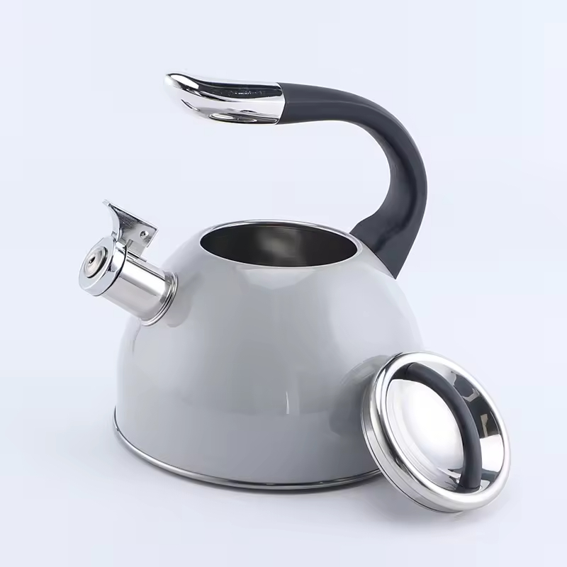 Customized 2.3L Stainless Steel Hot Water Tea Pot Modern Whistling Kettle for Home Use