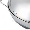 Hybrid TriPly Stainless Steel Nonstick Wok With Handle No Coating Nonstick Cookware Support ODM/OEM Non Toxic NO PFAS PFAS