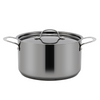 Wholesale Custom Kitchen Utensils Stainless Steel Impact Bonded Bottom Cooking Pot Set Pots Casserole Sets
