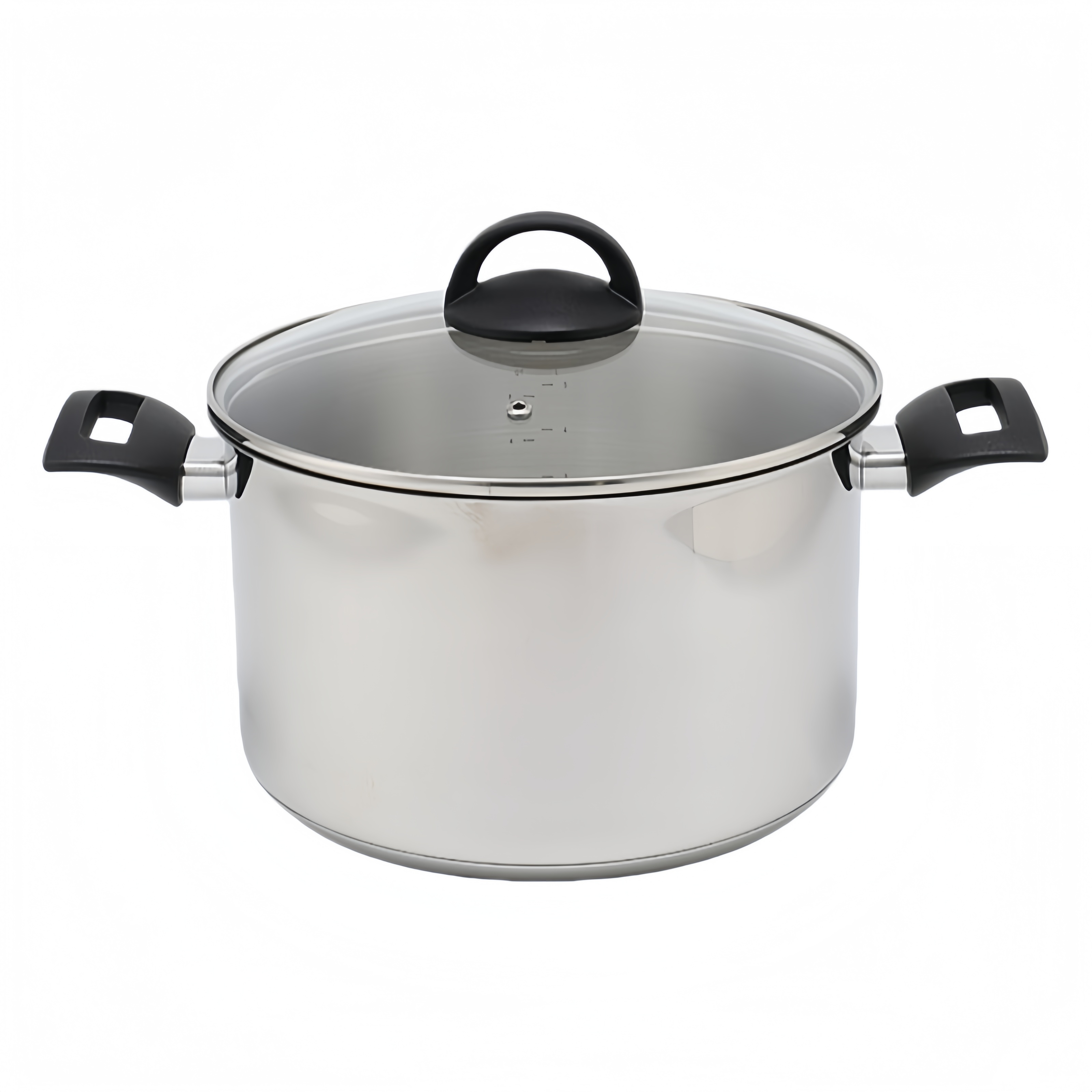 Wholesale Delicate Appearance Multi Function Impact Bonded Bottom Thickening Base Cookware Stainless Steel Saucepan Set Soup & Stock Pots With Lids