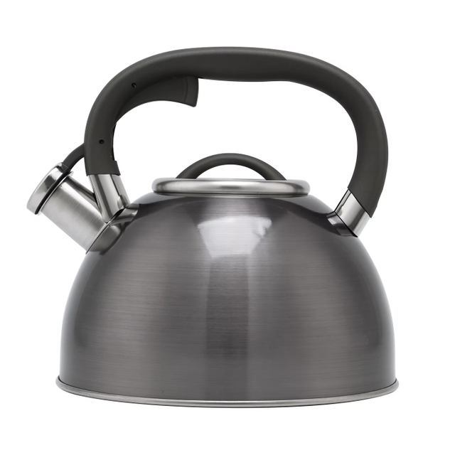 Factory Wholesale 2.8-3LWhistling Tea Kettle Tea Pot Customized Color Stainless Steel Hot Water Teapot for ALL Stovetop