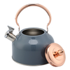 Factory Wholesale 2.5L Whistling Kettle Tea Pot Customized Color Stainless Steel Hot Water Teapot for ALL Stovetop
