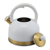 Factory Wholesale 3 L Whistling Kettle Tea Pot Customized Color Stainless Steel Hot Water Teapot for ALL Stovetop
