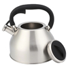 Modern 3L Stainless Steel Whistling Kettle Tea Teapot with Plastic Handle Home Kitchen Induction Stove Top Metal Construction