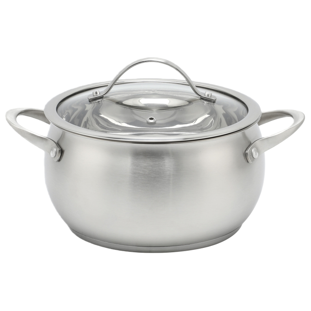 Wholesale Custom 10 Pieces Cookware Sets Apple Shape Stainless Steel Cooking Pot Casserole Set Soup Pots and Frying Pans Set