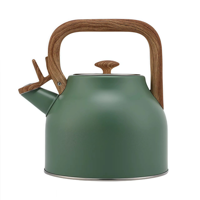 Factory Wholesale 3.0L Whistling Tea Kettle Tea Pot Customized Color Stainless Steel Hot Water Teapot for ALL Stovetop