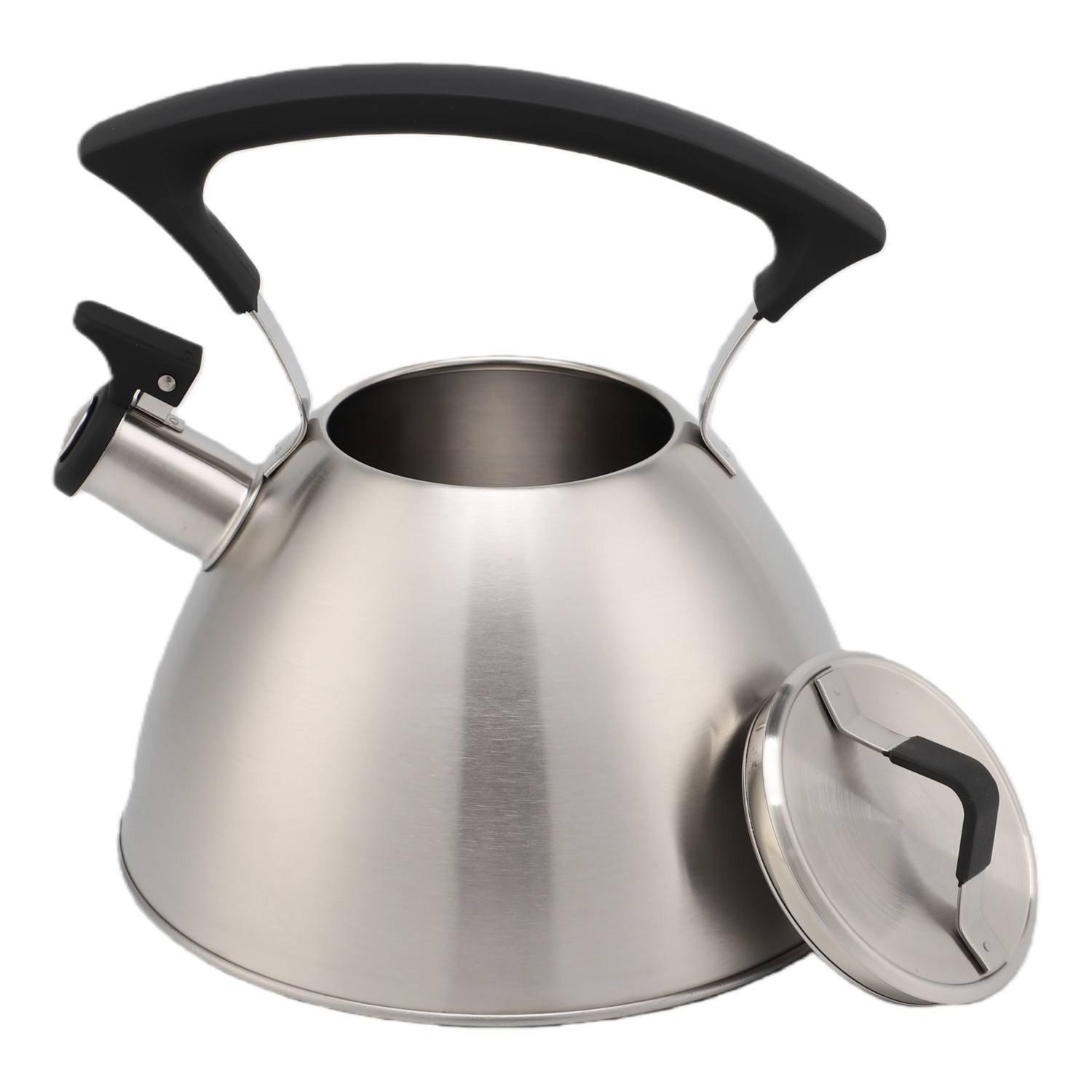 Factory Wholesale 3L Whistling Kettle Tea Pot Customized Color Stainless Steel Hot Water Teapot for ALL Stovetop