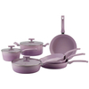 10 PCS Customizable Ceramic Non Stick Pans and Pots Set Induction Cast Aluminum Ceramic Cookware Set Pots and Pans Set