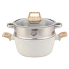 9 PCS Customizable Ceramic Non Stick Pans and Pots Set Induction Cast Aluminum Ceramic Cookware Set Pots and Pans Set