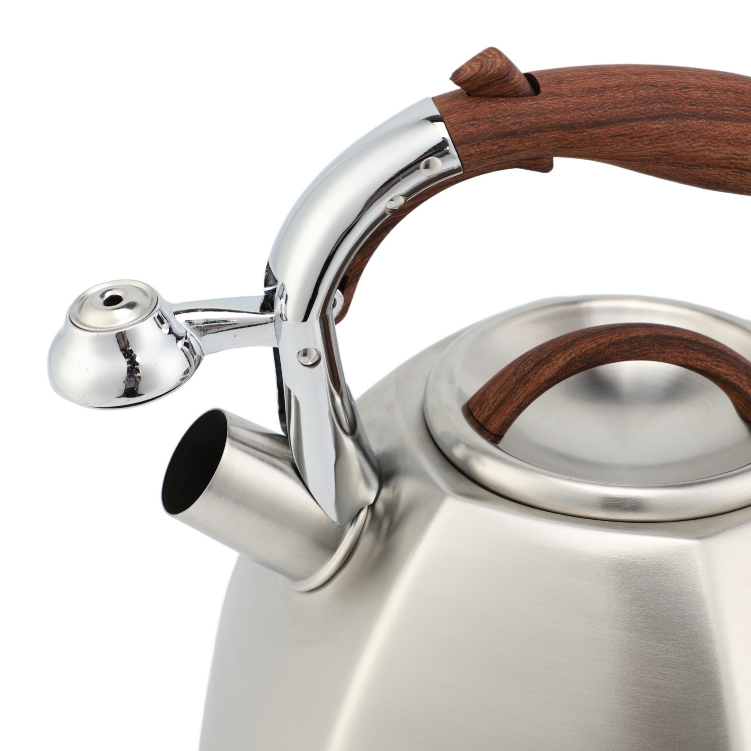 3.0L Stove Top Stainless Steel Tea Pot new Food Grade Polished Custom top seller Whistling Tea Kettle