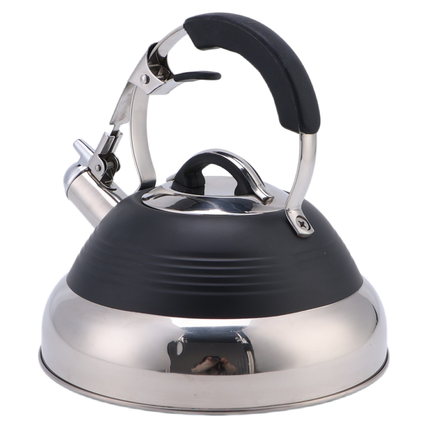 Factory Wholesale 4.5L Whistling Tea Kettle Tea Pot Customized Color Stainless Steel Hot Water for ALL Stovetop