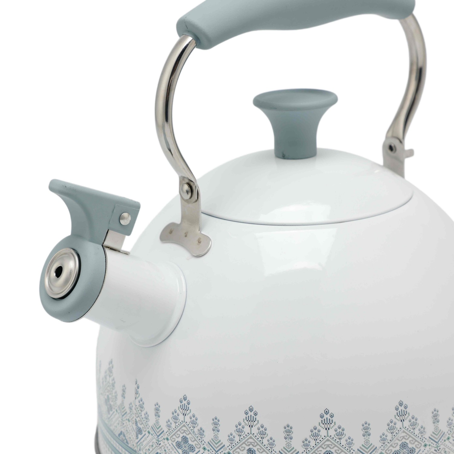 2.3L Stove Top Stainless Steel Tea Pot new Food Grade Polished Custom top seller Whistling Tea Kettle
